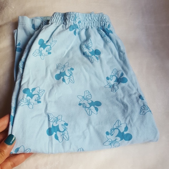 Disney Other - Kids Sz XL pajama Minnie Mouse blue pants USED pajamas clean